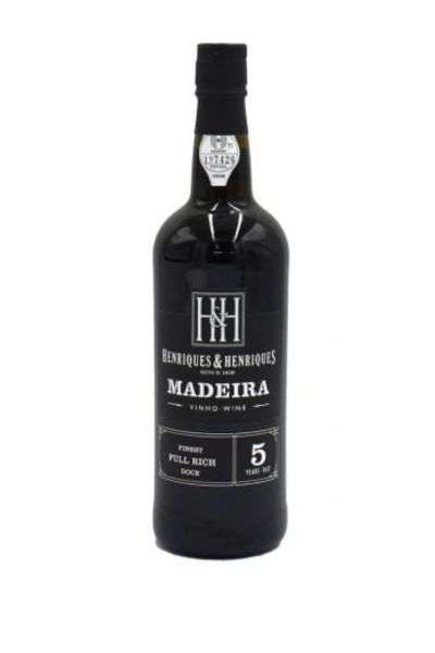 MADEIRA FULL RICH H&H 5 Y.O. DOCE 750ML 19%