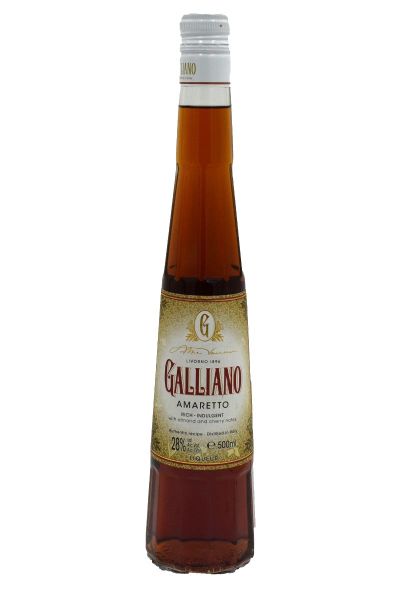 AUTHENTIC AMARETTO GALLIANO 500ML 28%