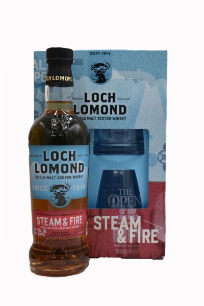 STEAM & FIRE LOCH LOMOND SINGLE MALT 700ML 46%