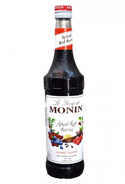 MONIN RED BERRIES SPICED SYRUP 700ML