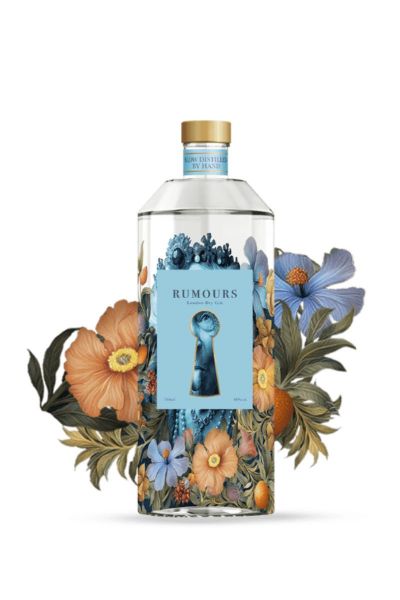 RUMOURS CRETAN DRY GIN 700ML 38%